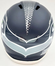 Unsigned Seattle Seahawks Blue Speed Mini Helmet Stock #90876