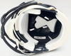 Russell Wilson Autographed Seattle Seahawks Speed Mini Helmet In Silver RW Holo Stock #71468