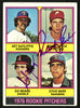 Sid Monge & Randy Lerch Autographed 1976 Topps Rookie Card #595 SKU #149735