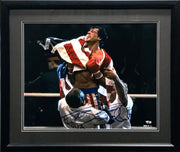 Sylvester Stallone Autographed Framed 16x20 Photo Rocky Fanatics Holo #B58336