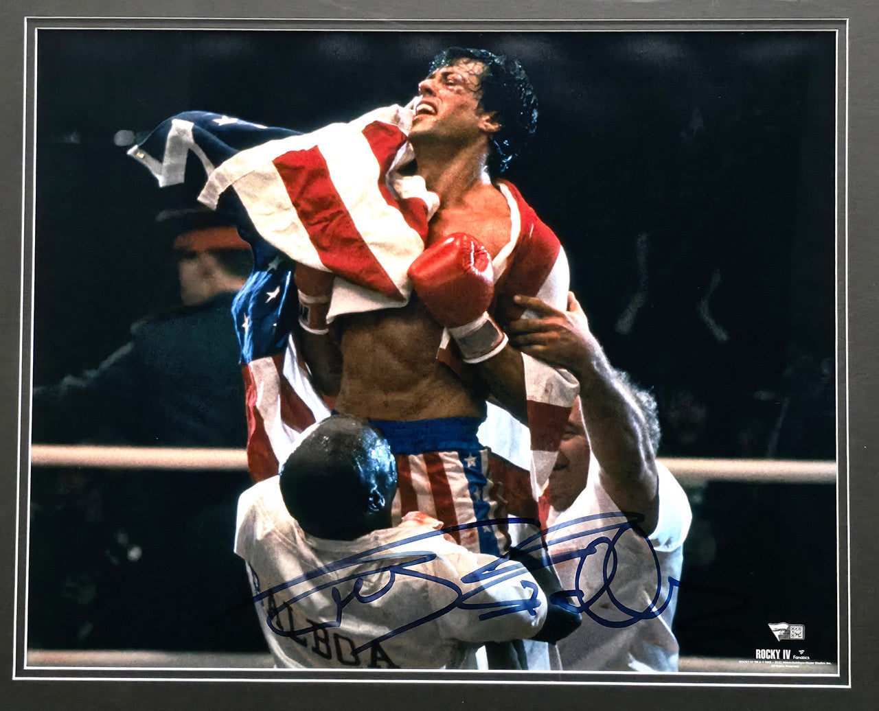 Sylvester Stallone Autographed Framed 16x20 Photo Rocky Fanatics Holo #B58336