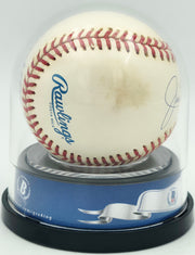 Joe DiMaggio Autographed Official AL Baseball New York Yankees Auto Grade Mint 9 Beckett BAS #18630537