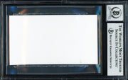 Ichiro Suzuki Autographed 2x3.5 Cut Signature Seattle Mariners Auto Grade Gem Mint 10 Beckett BAS #18629893