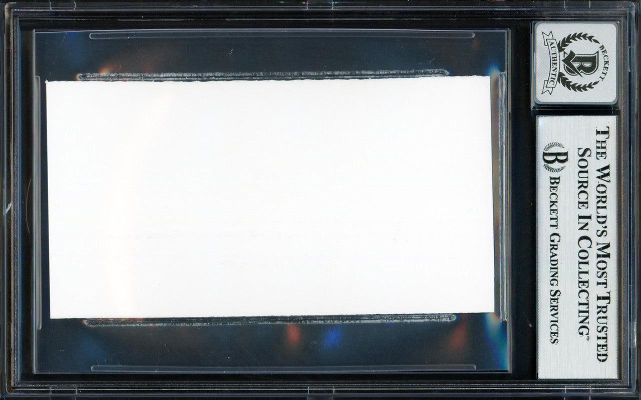 Ichiro Suzuki Autographed 2x3.5 Cut Signature Seattle Mariners Auto Grade Gem Mint 10 Beckett BAS #18629892