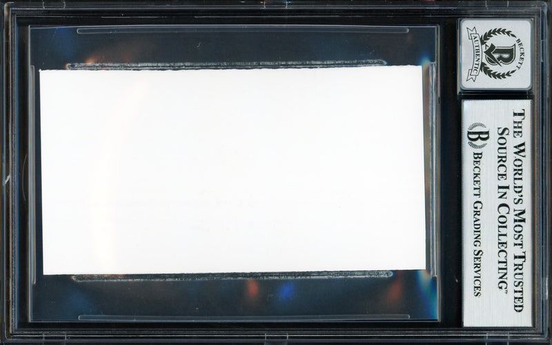 Ichiro Suzuki Autographed 2x3.5 Cut Signature Seattle Mariners Auto Grade Gem Mint 10 Beckett BAS #18629892