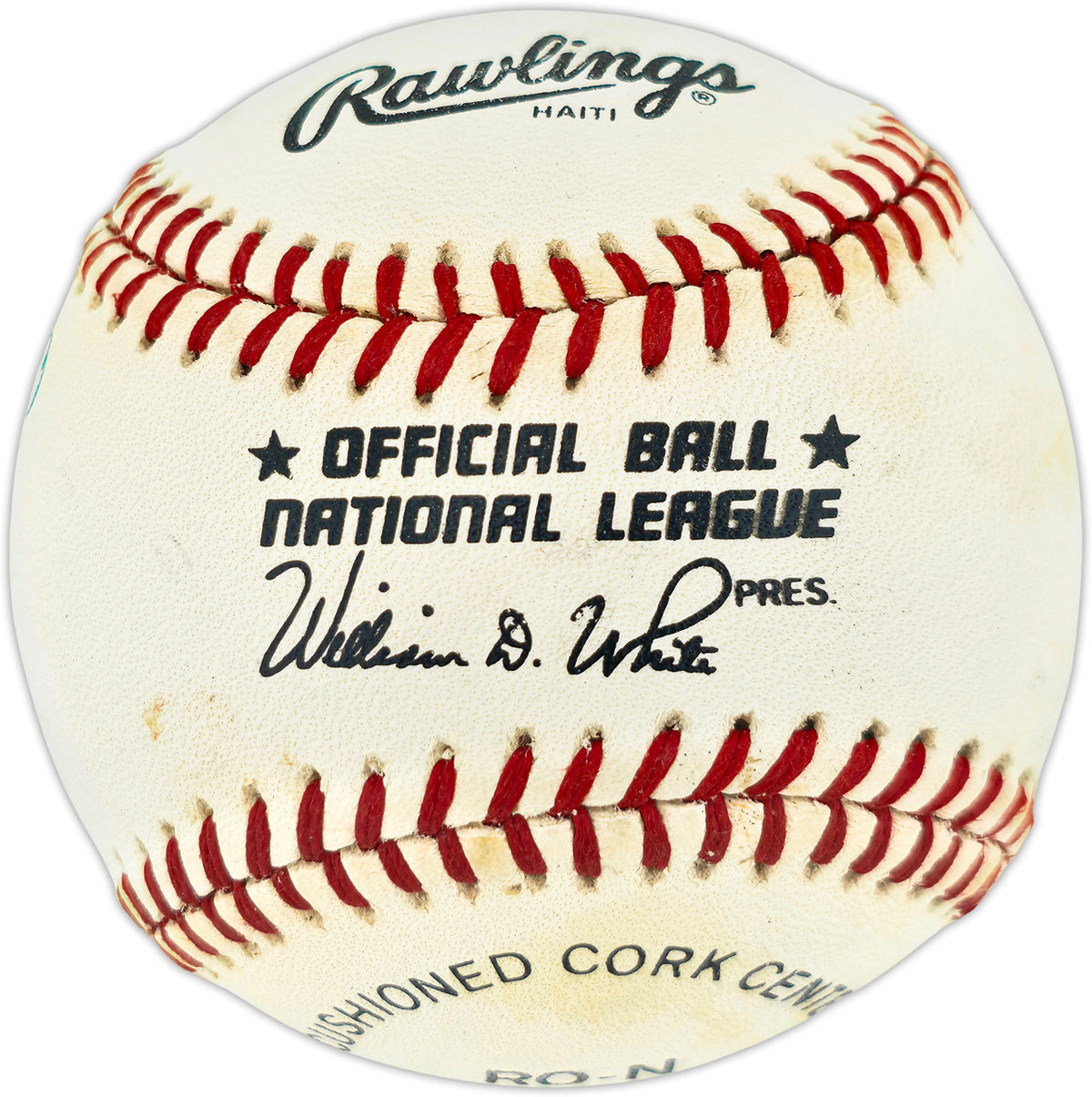 Chico Fernandez Autographed Official NL Baseball Brooklyn Dodgers "To Frank Best Wishes" SKU #253948