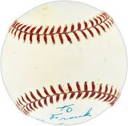 Chico Fernandez Autographed Official NL Baseball Brooklyn Dodgers "To Frank Best Wishes" SKU #253948