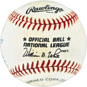 Harry Taylor Autographed Official NL Baseball Brooklyn Dodgers "To Frank Best Wishes" SKU #253962