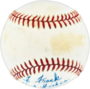 Harry Taylor Autographed Official NL Baseball Brooklyn Dodgers "To Frank Best Wishes" SKU #253962