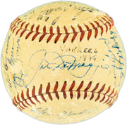 1949 World Series Champions New York Yankees Autographed Official Reach Official AL Baseball With 27 Signatures Including Joe DiMaggio PSA/DNA #B54767