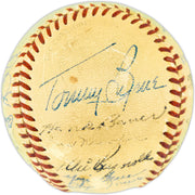 1949 World Series Champions New York Yankees Autographed Official Reach Official AL Baseball With 27 Signatures Including Joe DiMaggio PSA/DNA #B54767