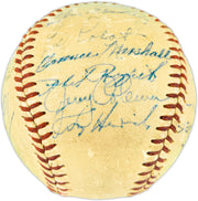 1949 World Series Champions New York Yankees Autographed Official Reach Official AL Baseball With 27 Signatures Including Joe DiMaggio PSA/DNA #B54767