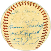 1949 World Series Champions New York Yankees Autographed Official Reach Official AL Baseball With 27 Signatures Including Joe DiMaggio PSA/DNA #B54767