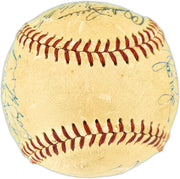 1949 World Series Champions New York Yankees Autographed Official Reach Official AL Baseball With 27 Signatures Including Joe DiMaggio PSA/DNA #B54767