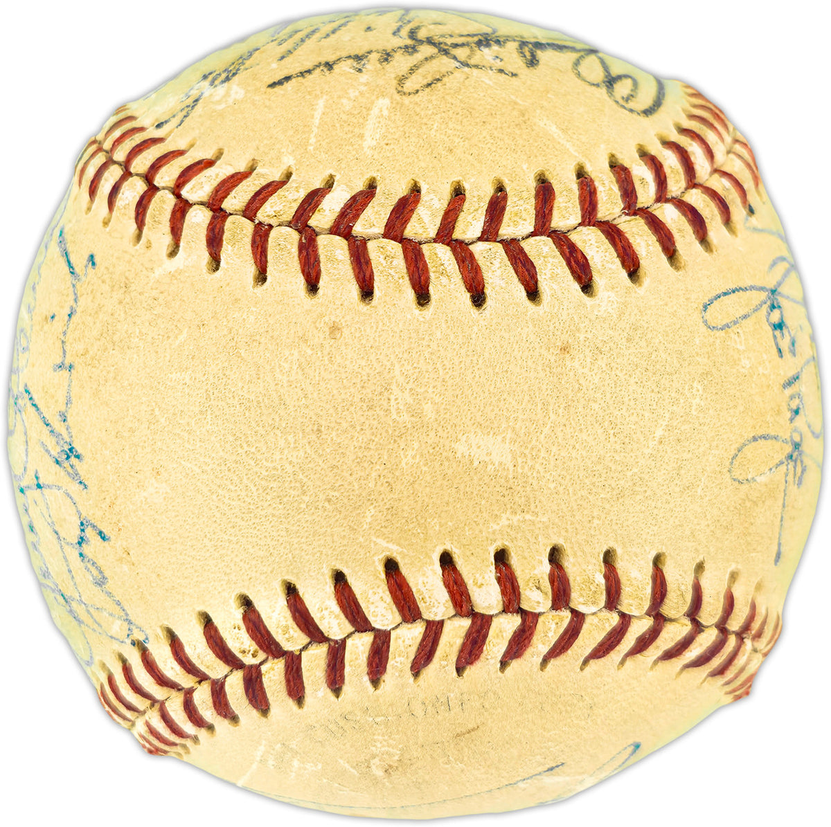 1949 World Series Champions New York Yankees Autographed Official Reach Official AL Baseball With 27 Signatures Including Joe DiMaggio PSA/DNA #B54767