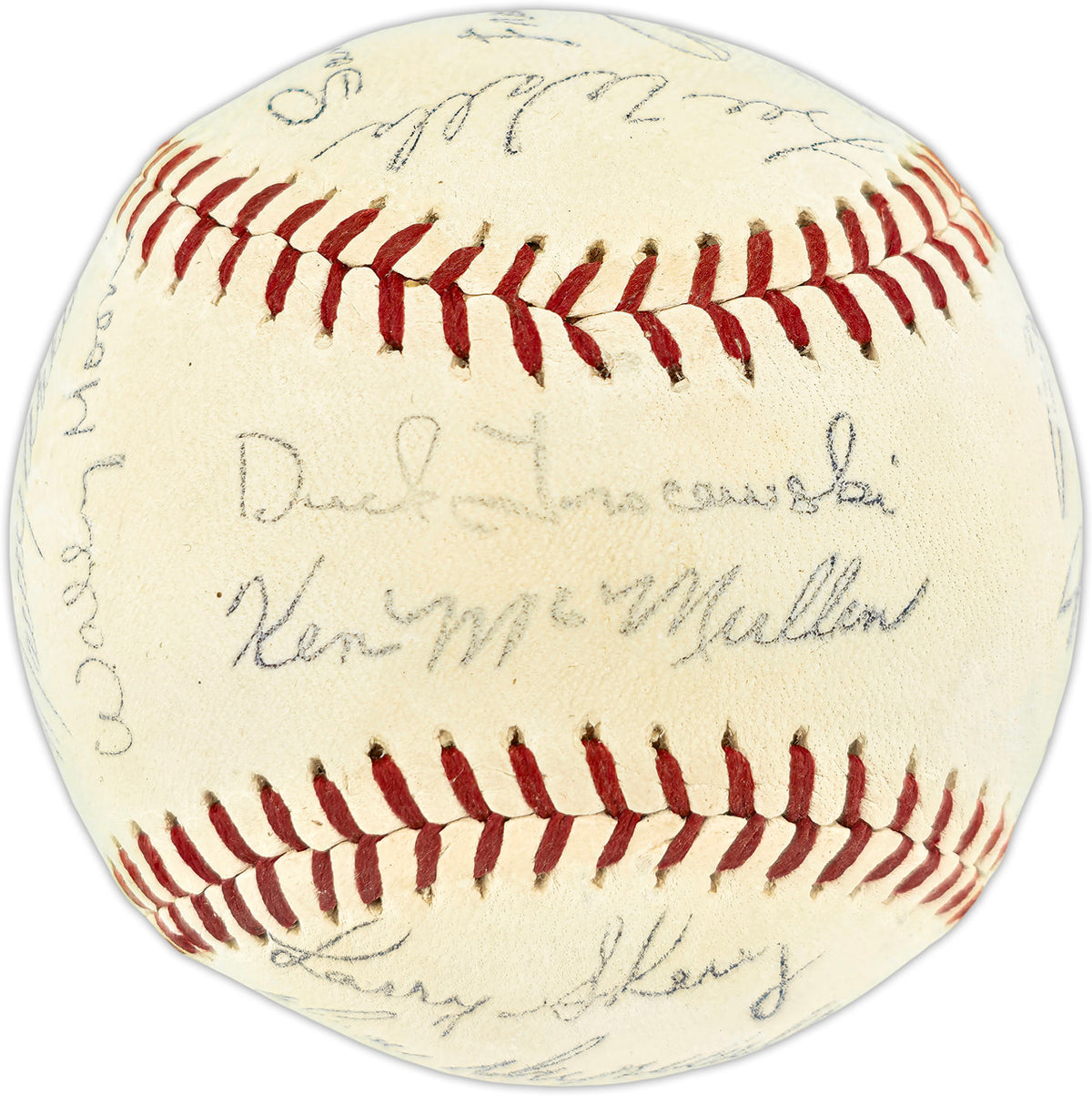 1963 Los Angeles Dodgers Facsimile Baseball SKU #253993