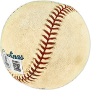 Ken Griffey Jr. Autographed Official Game Used MLB Baseball Seattle Mariners Beckett BAS Witness #3W342011