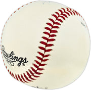 Al Ferrara Autographed Official Rawlings OLB Baseball Los Angeles Dodgers SKU #254004
