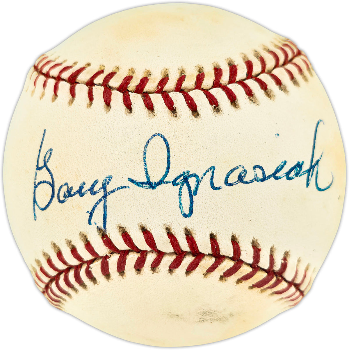 Gary Ignasiak Autographed Official Rawlings League Baseball Detroit Tigers SKU #254022