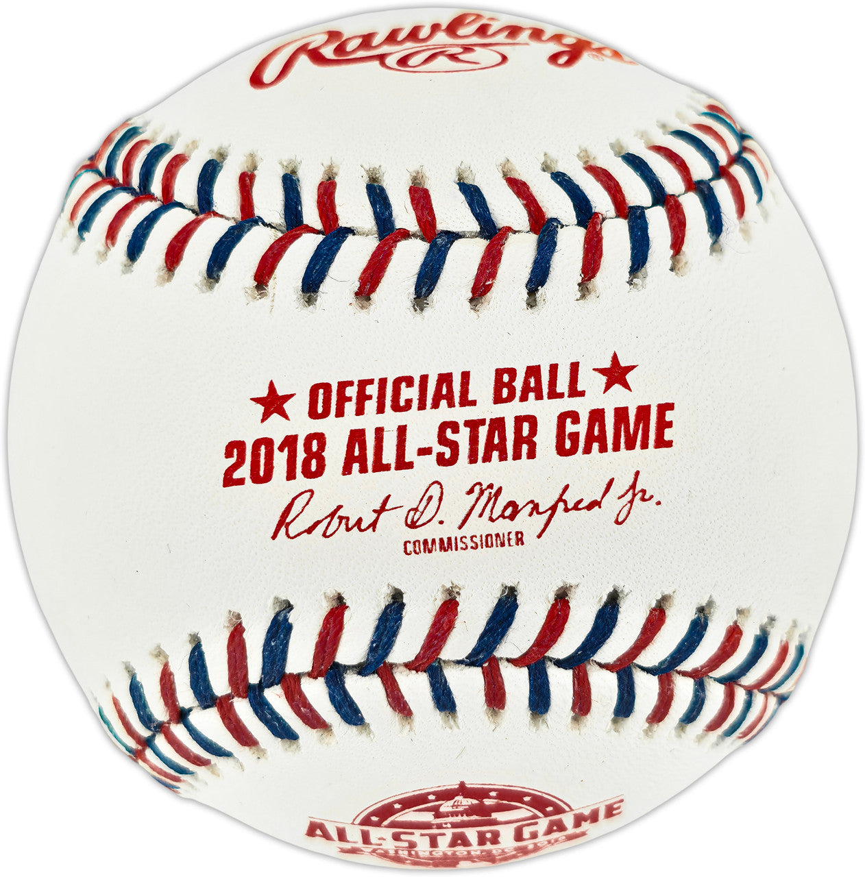 Unsigned 2018 All Star Game Logo Baseball SKU #254087