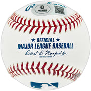 Albert Pujols Autographed Official MLB Baseball St. Louis Cardinals "01 ROY" Beckett BAS Witness #3W342406