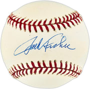 Jack Fisher Autographed Official MLB Baseball New York Mets (Smudged) JSA #P98946