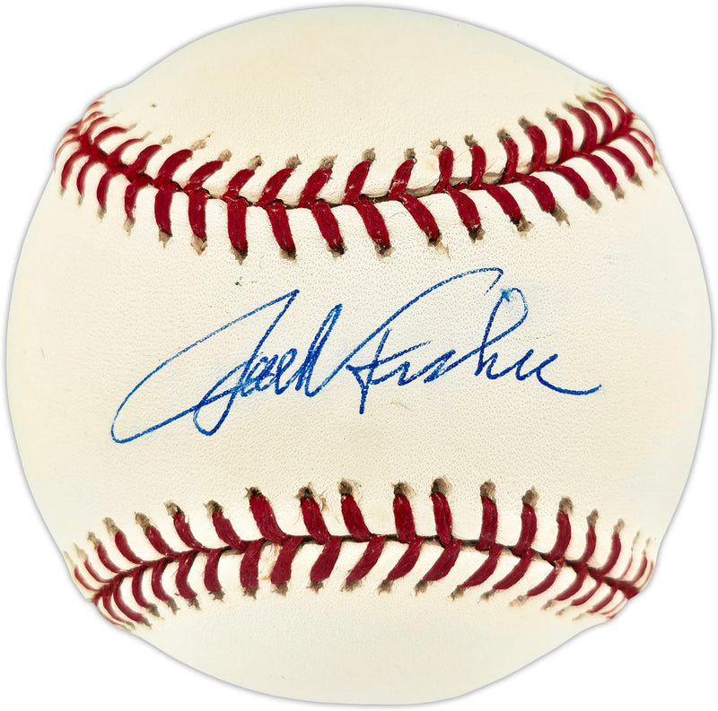 Jack Fisher Autographed Official MLB Baseball New York Mets (Smudged) JSA #P98946
