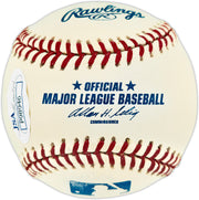 Jack Fisher Autographed Official MLB Baseball New York Mets (Smudged) JSA #P98946