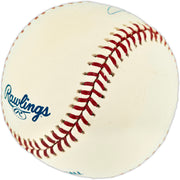 Jack Fisher Autographed Official MLB Baseball New York Mets (Smudged) JSA #P98946