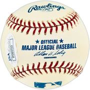 Jack Fisher Autographed Official MLB Baseball New York Mets (Smudged) JSA #P98950