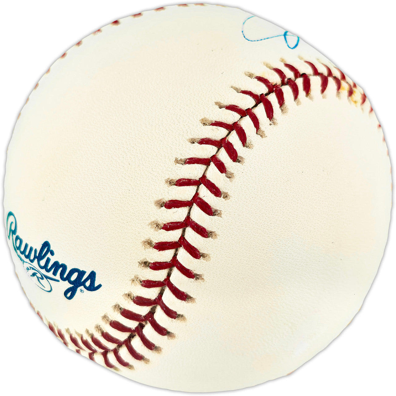 Jack Fisher Autographed Official MLB Baseball New York Mets (Smudged) JSA #P98950