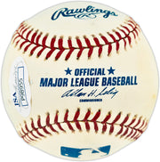 Jack Fisher Autographed Official MLB Baseball Baltimore Orioles "Williams #521" JSA #P98955