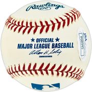 Jack Fisher Autographed Official MLB Baseball New York Mets (Smudged) JSA #P98945
