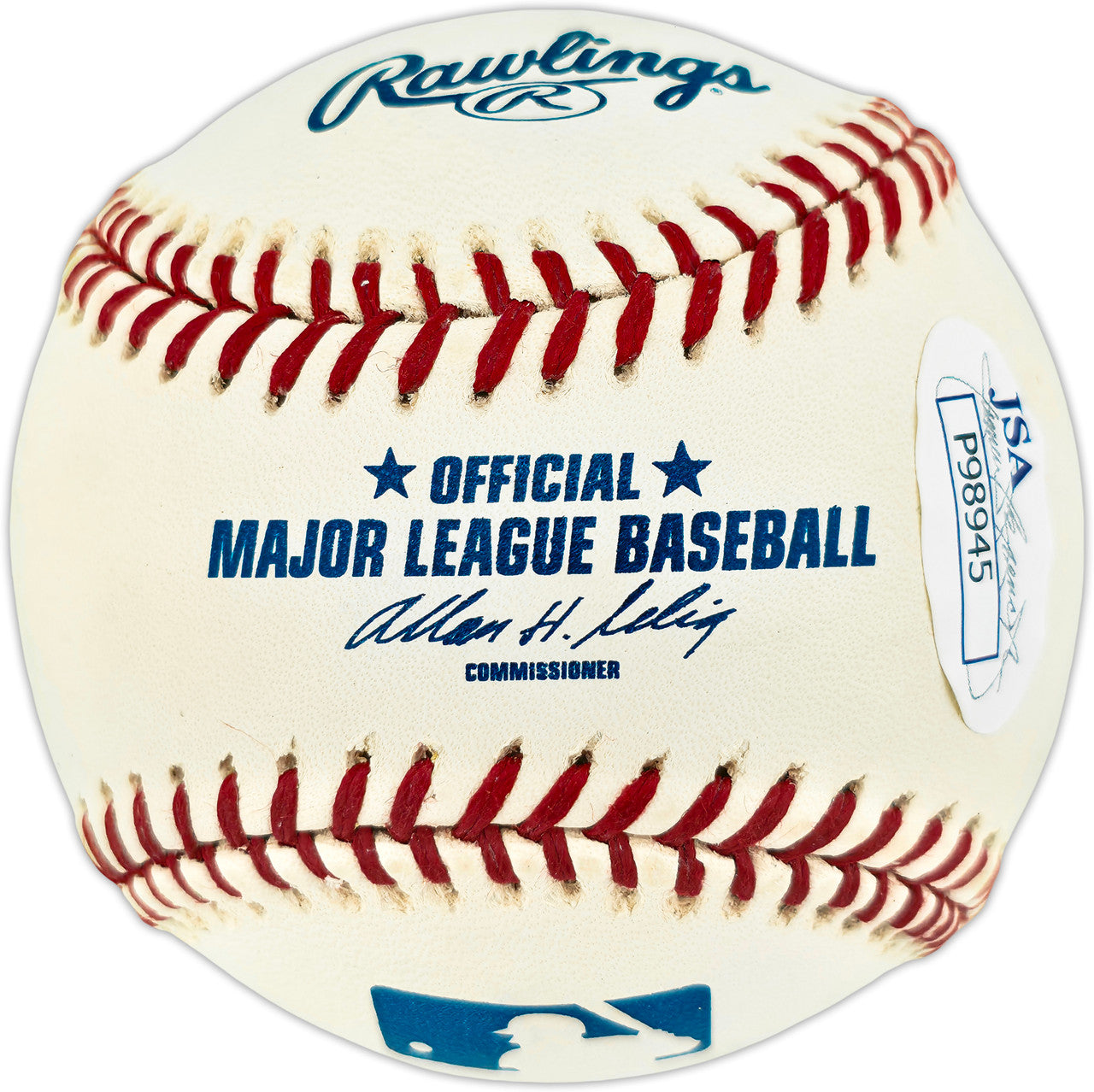 Jack Fisher Autographed Official MLB Baseball New York Mets (Smudged) JSA #P98945