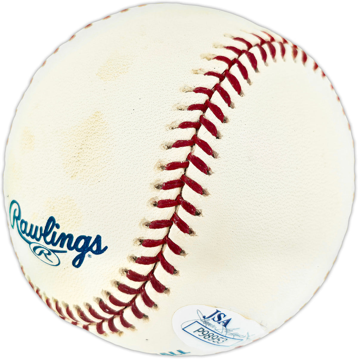 Jack Fisher Autographed Official MLB Baseball New York Mets JSA #P98953