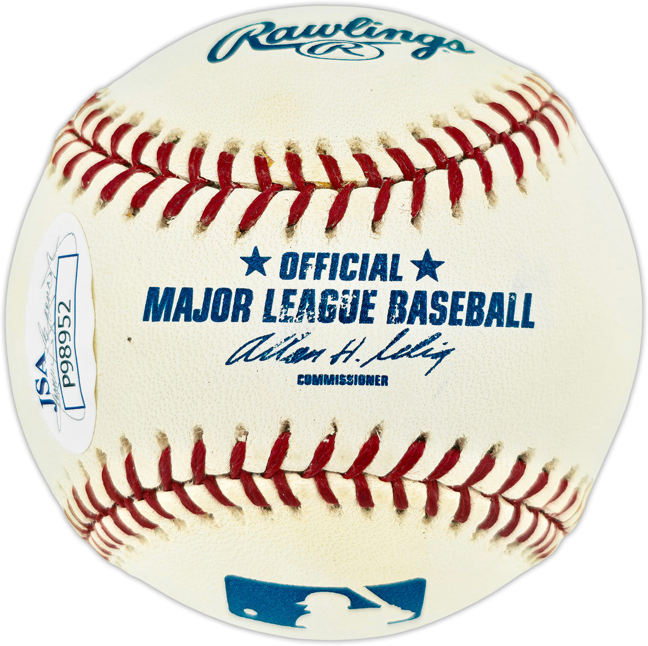 Jack Fisher Autographed Official MLB Baseball New York Mets (Smudged) JSA #P98952