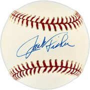 Jack Fisher Autographed Official MLB Baseball New York Mets JSA #P98947