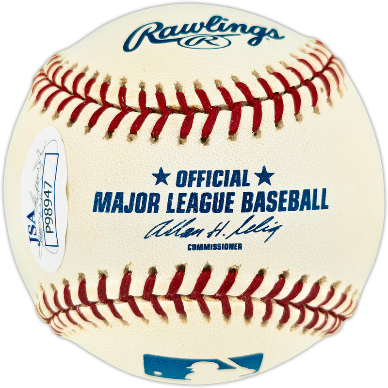 Jack Fisher Autographed Official MLB Baseball New York Mets JSA #P98947