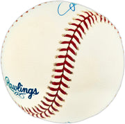 Jack Fisher Autographed Official MLB Baseball New York Mets JSA #P98947
