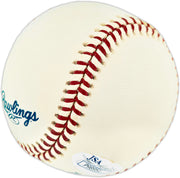 Jack Fisher Autographed Official MLB Baseball New York Mets (Smudged) JSA #P98951