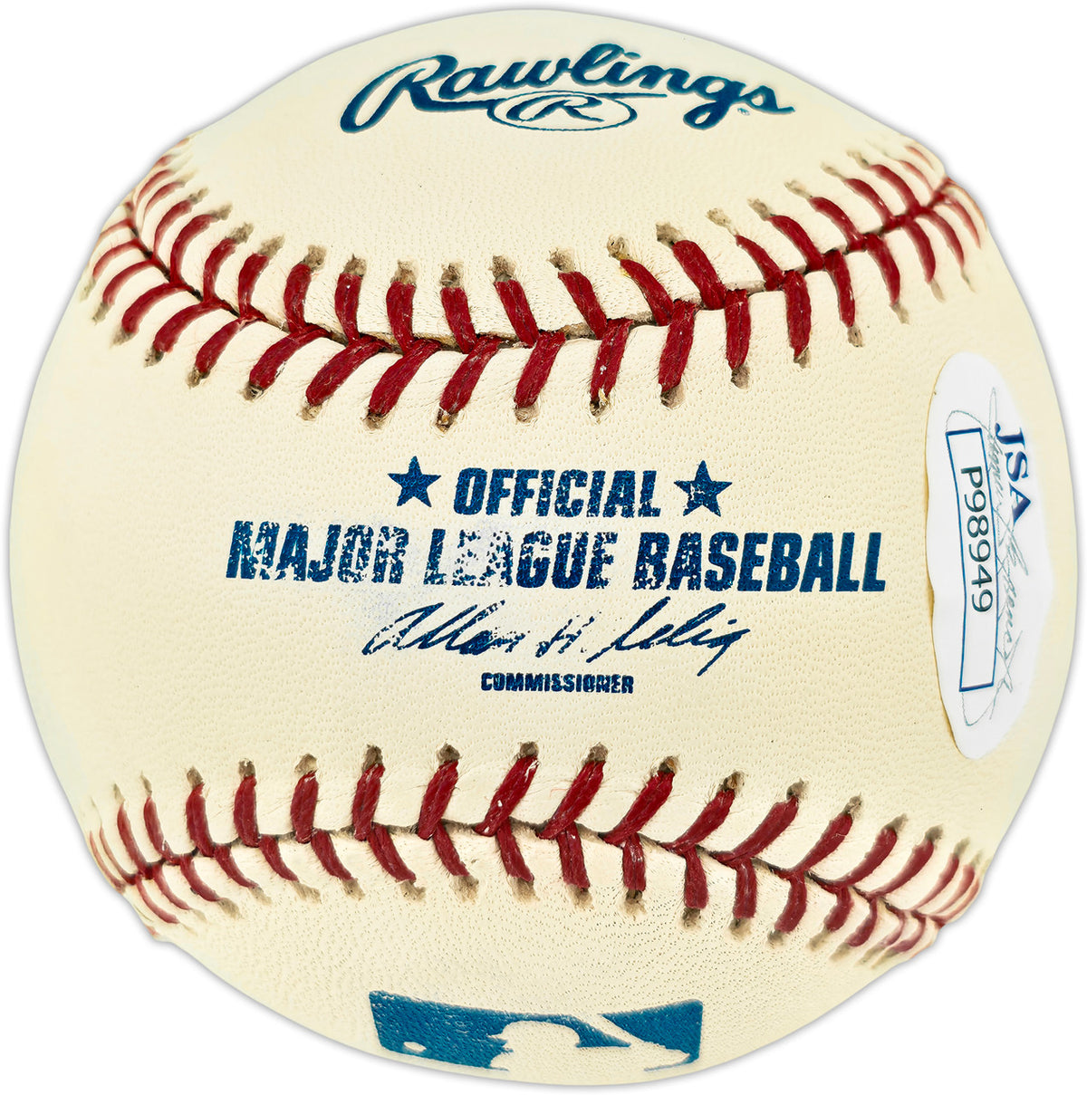 Jack Fisher Autographed Official MLB Baseball Baltimore Orioles "Maris #60" (Smudged) JSA #P98949