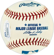 Jack Fisher Autographed Official MLB Baseball New York Mets (Smudged) JSA #P98944