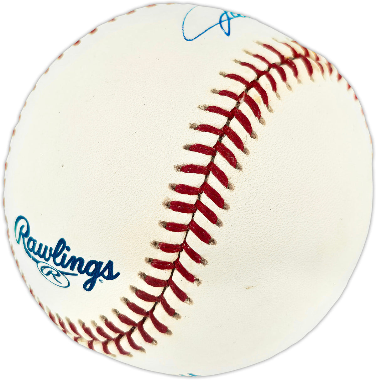 Jack Fisher Autographed Official MLB Baseball New York Mets (Smudged) JSA #P98944