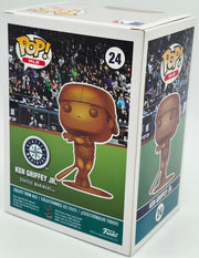 Ken Griffey Jr. Autographed Funko Pop! #24 Seattle Mariners Beckett BAS Witness #3W342001