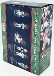 Ken Griffey Jr. & Ichiro Suzuki Autographed 2010 Cooperstown Bound Bobblehead & Box (Dual-Signed Each) Seattle Mariners Beckett BAS Witness #2W266217 & 2W266218