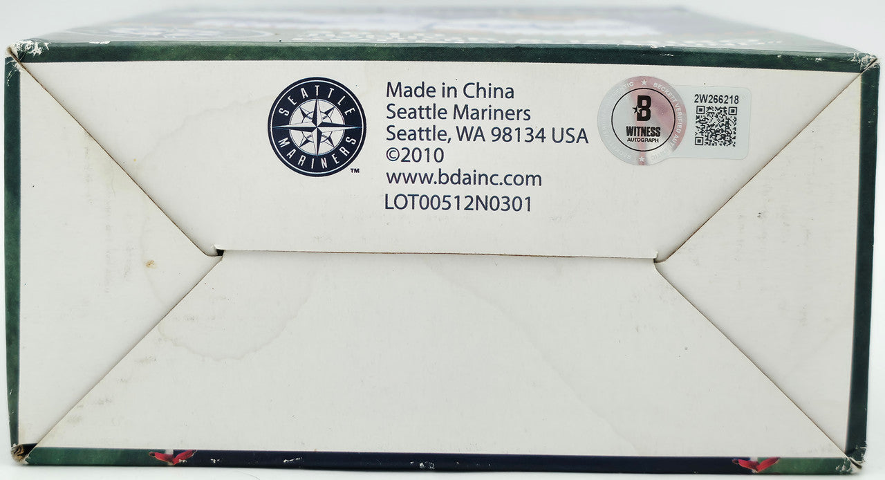 Ken Griffey Jr. & Ichiro Suzuki Autographed 2010 Cooperstown Bound Bobblehead & Box (Dual-Signed Each) Seattle Mariners Beckett BAS Witness #2W266217 & 2W266218