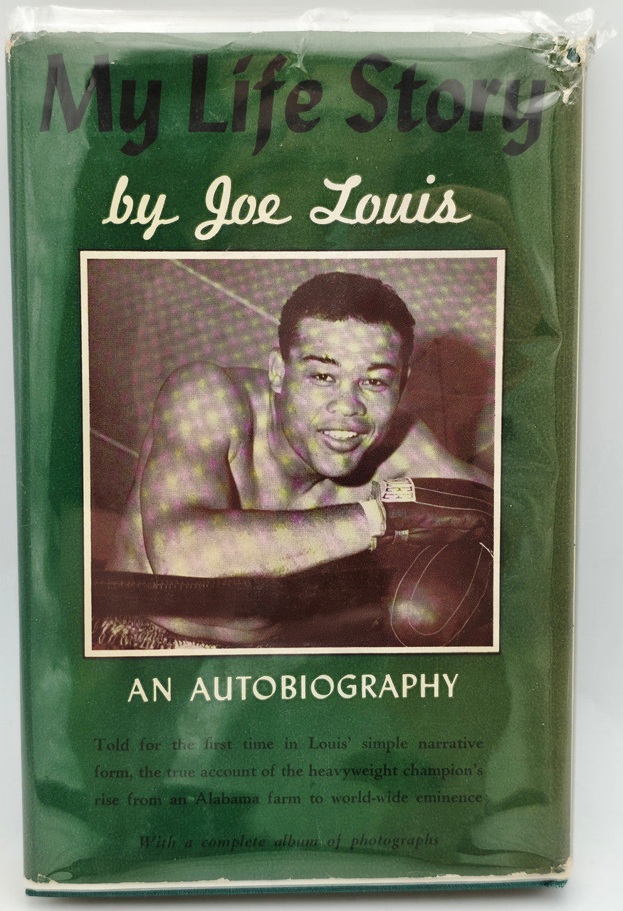 Joe Louis Autographed My Life Story' Autobiography Book Heavyweight Champ PSA/DNA #H45239