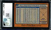 Pete Rose Autographed 1978 Topps Card #20 Cincinnati Reds Auto Grade Gem Mint 10 CGC x JSA #6078175031