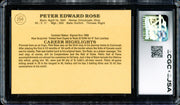 Pete Rose Autographed 1985 Donruss Card #254 Montreal Expos CGC x JSA #6078172162