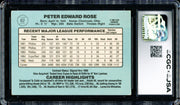 Pete Rose Autographed 1986 Donruss Card #62 Cincinnati Reds CGC x JSA #6078172174